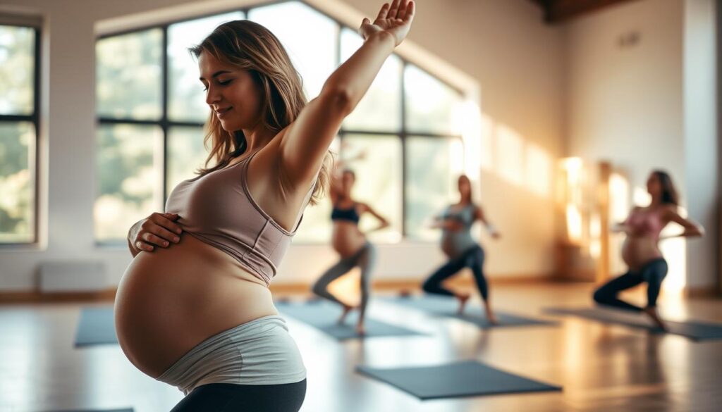 pregnancy yoga,